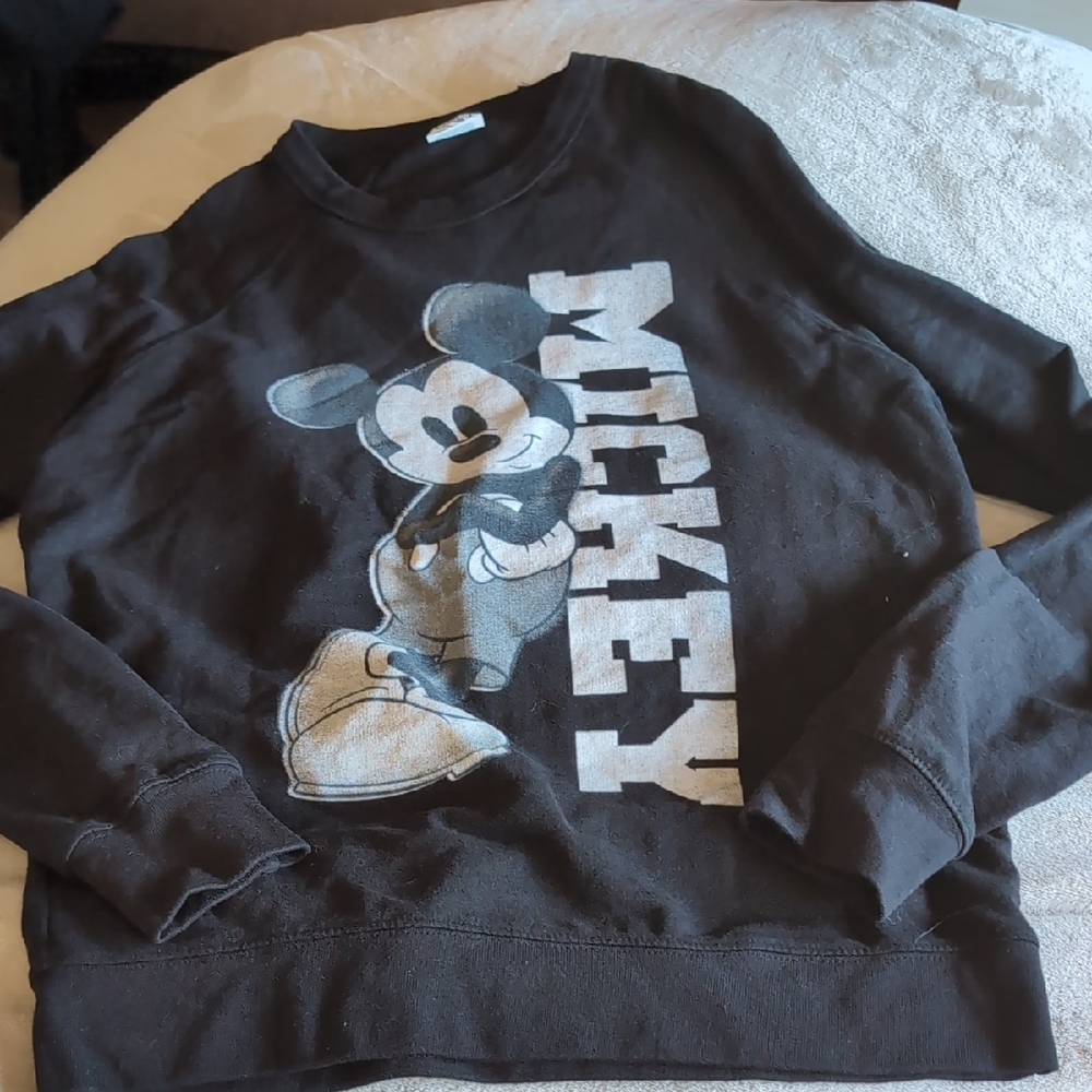 Delta Black Mickey Sweater